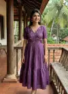 Tew Soft Roman Fancy Gown Collection Best Wholesale Shop In Surat